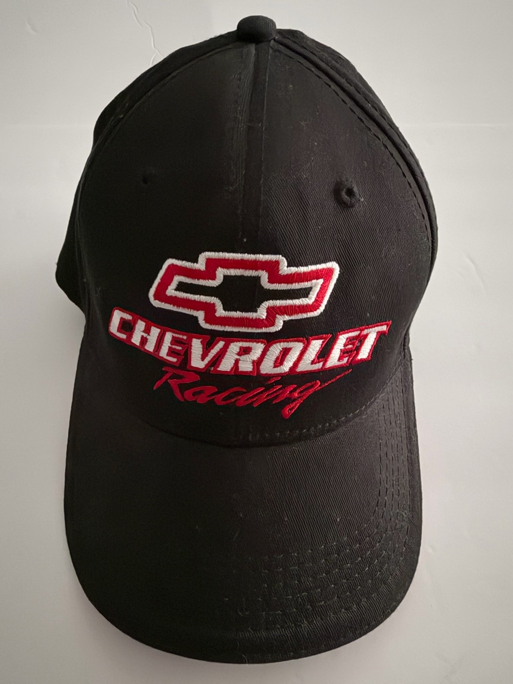 Chevrolet Racing‎ Black Baseball Cap with Red & White Logo